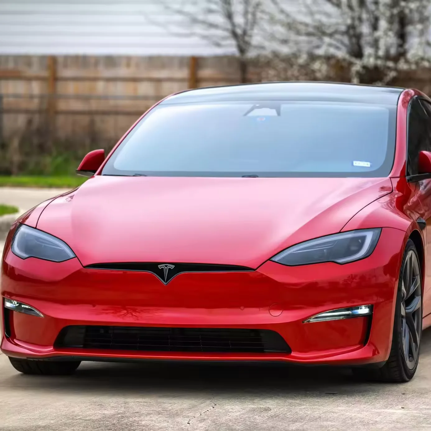 Аккуратно использованный 2023 Teslea модель S двухмоторный AWD высококачественный Подержанный автомобиль для продажи