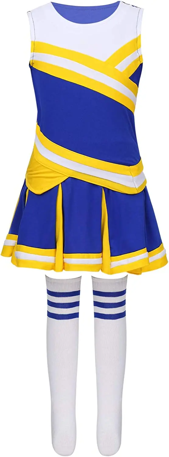 cheerleading apparel for little girl, Burgundy Pom-pom girl Costume plus size youth uniforms for women