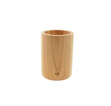 Wooden pen holder office retro stationery pen holder wooden pen holder