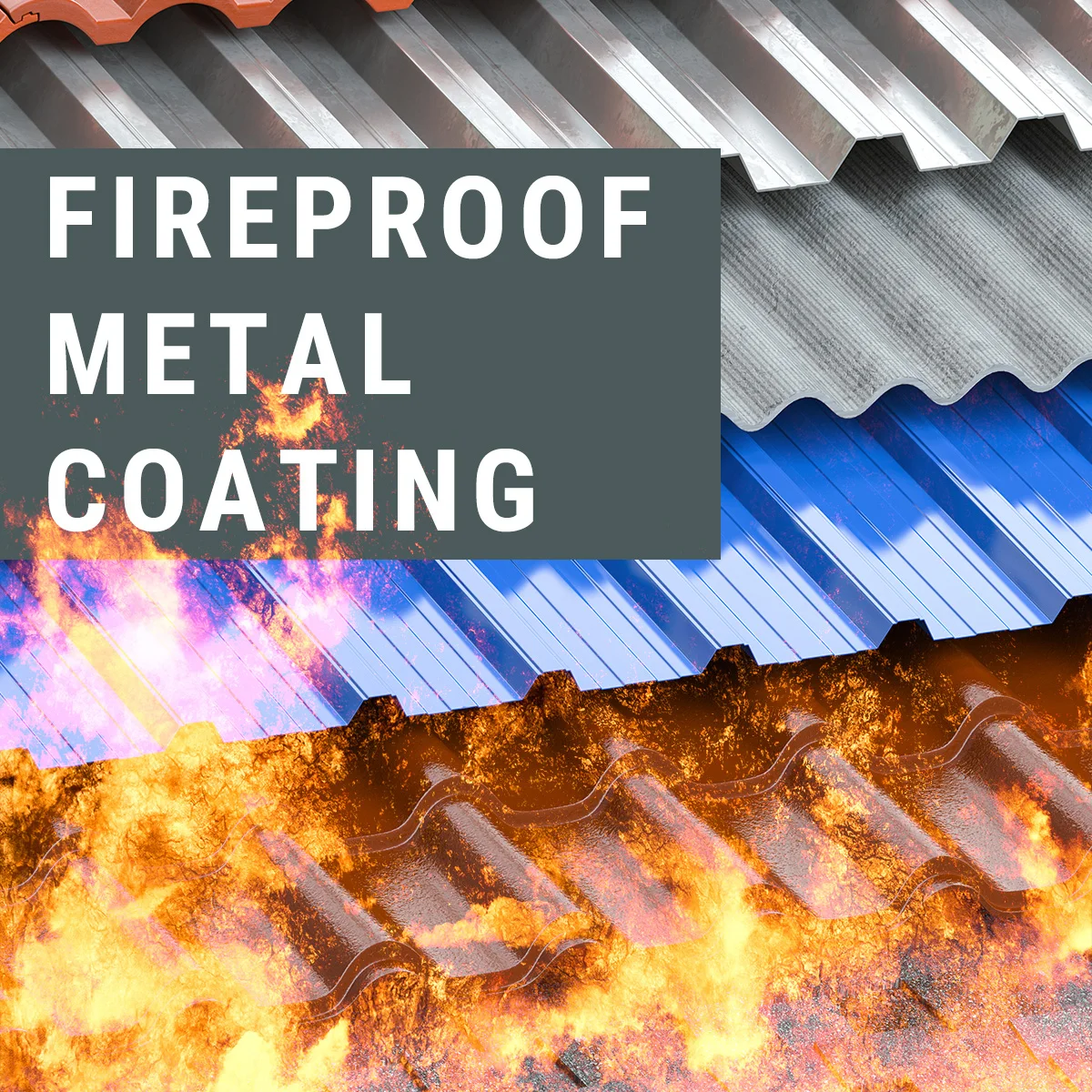 Fire resistance rating paint for buildings