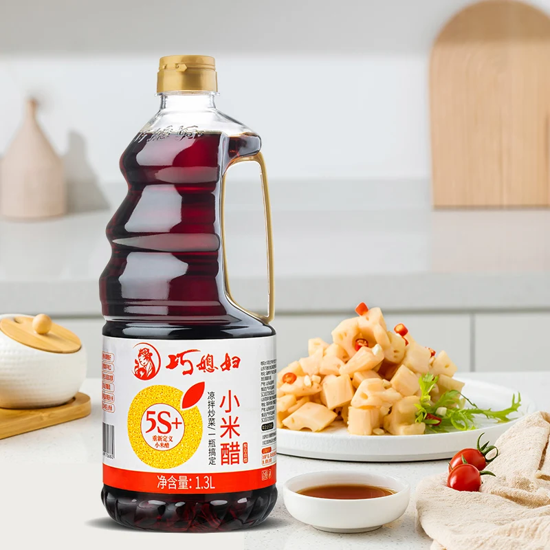 Хорошее качество 1 3 л кухонный соус жидкий уксус Китай чистый рисовый для супермаркета Быстрая