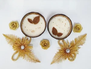 Soy Wax Coconut Shell Scented Candles for Home Decoration to Increase the Fragrance in your Party Affordable Price for Sale