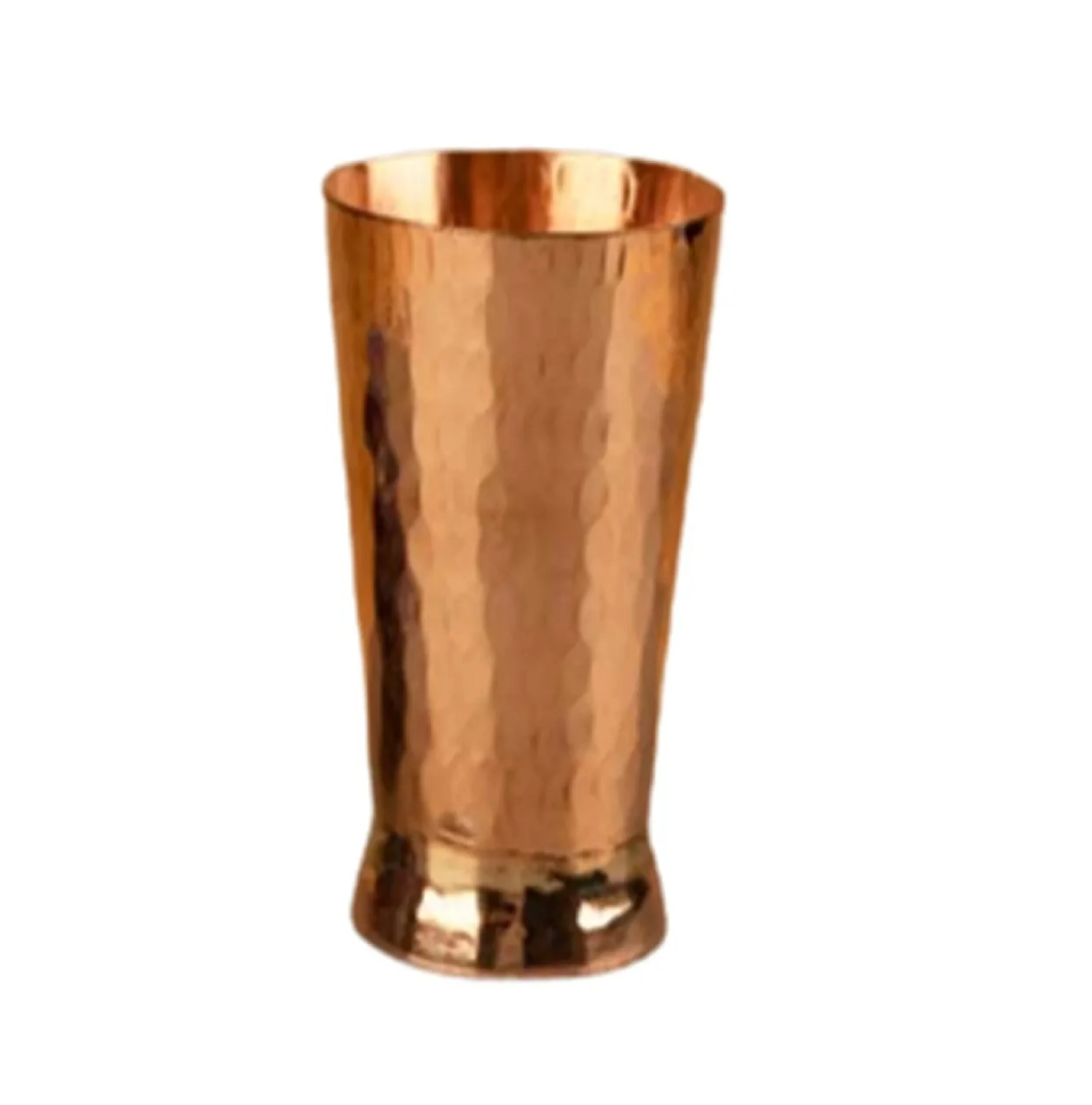 Top Seller Of Copper Metal Beer Cup For Bar Accessories Natural Copper Drinking Cups With  250 Ml