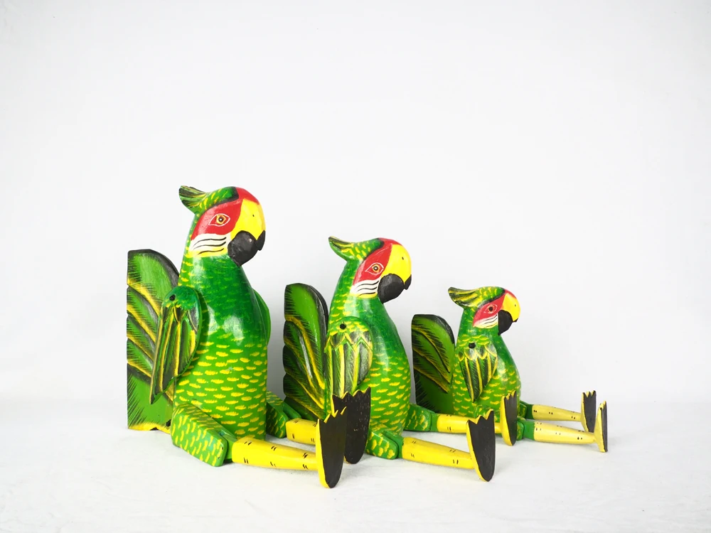 Wholesale Custom Handmade Animal Wooden Figurine Home Decoration, Wooden Home Decoration Custom Model Animal
