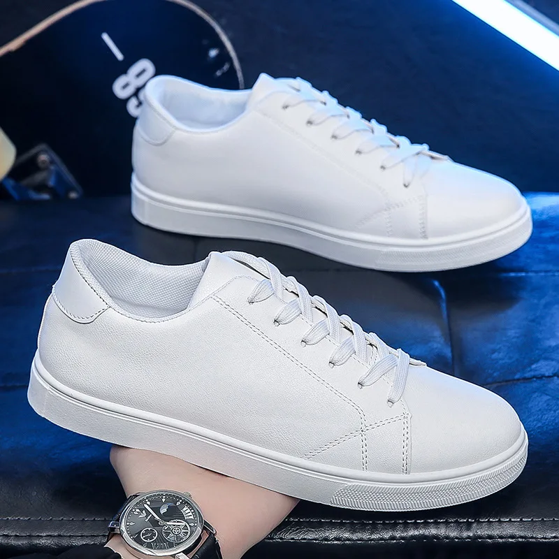 2024 Foreign Trade Athletic Shoes for Couples Anti-Slip White Sneakers Airtight Summer Running Shoes for Students