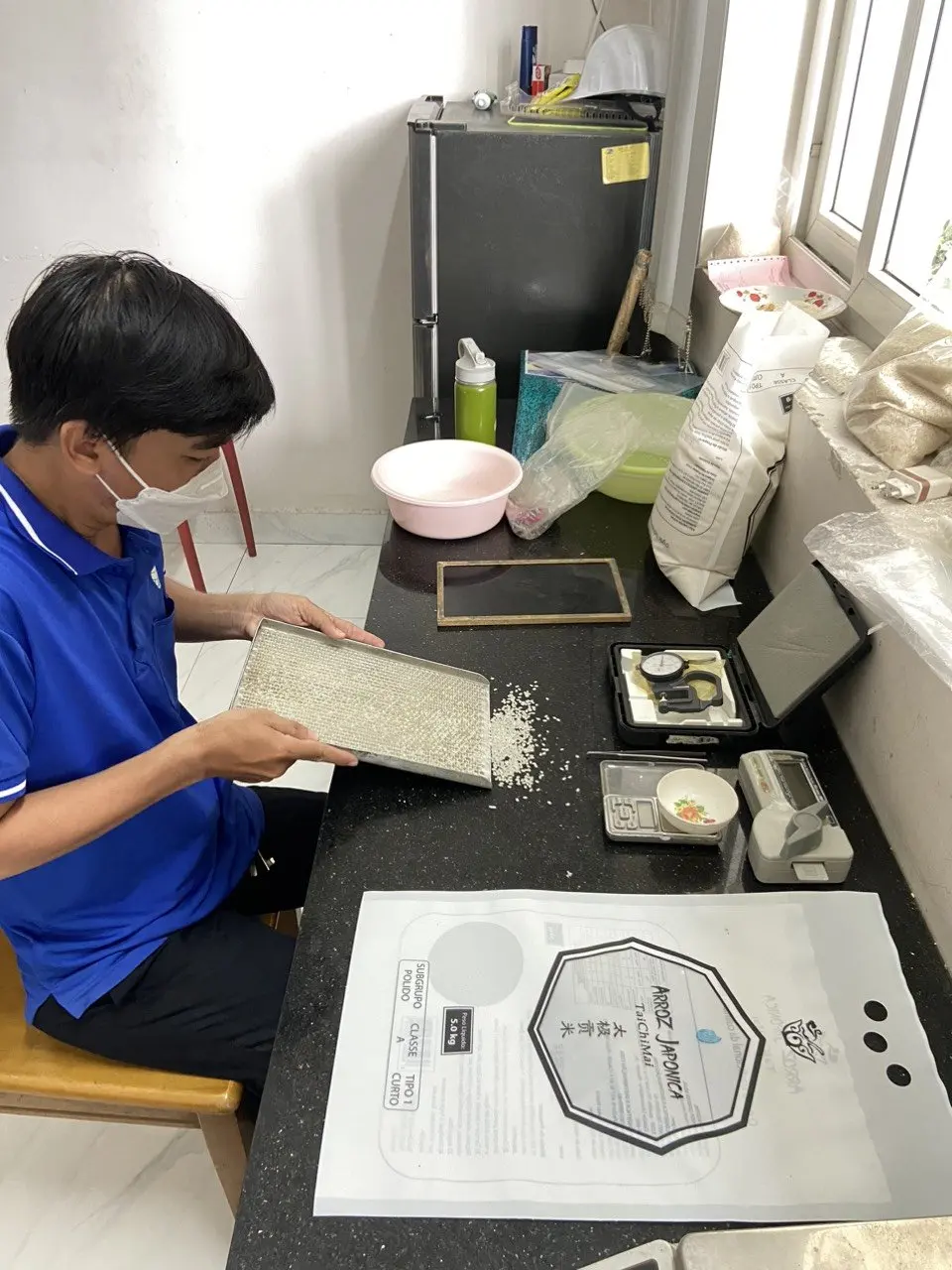 DRIED STANDARD CALROSE SOFT TEXTURE EXPORT SHORT TOP CAMOLINO RICE GRAIN SUPPLIER IN VIETNAM PRICE WHITE RICE JCC RICE FACTORY