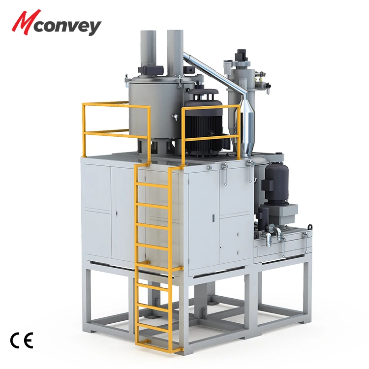 high speed blender mixer pvc mixing machine hot and cold vertical powder mixer for pvc plastic