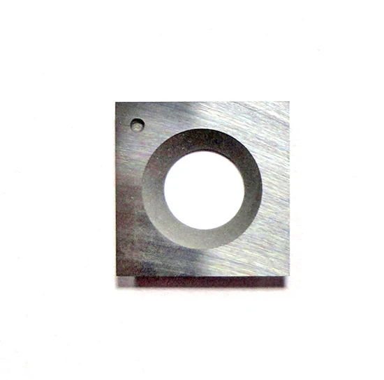 14x14x2.0mm Woodworking Knife Blades Square Tungsten Carbide Reversible TCT Planer Knives