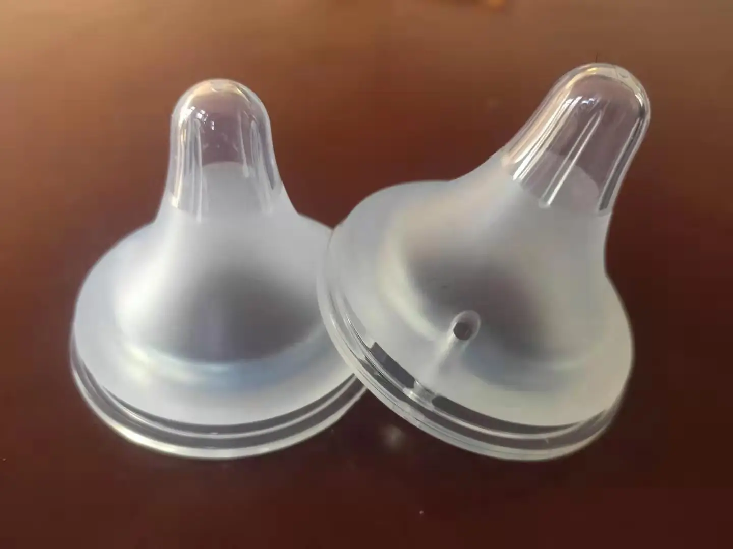 100% Food Grade BPA Free Wide Neck Nipples Baby Feeding Silicone Nipple for Baby Milk Bottle