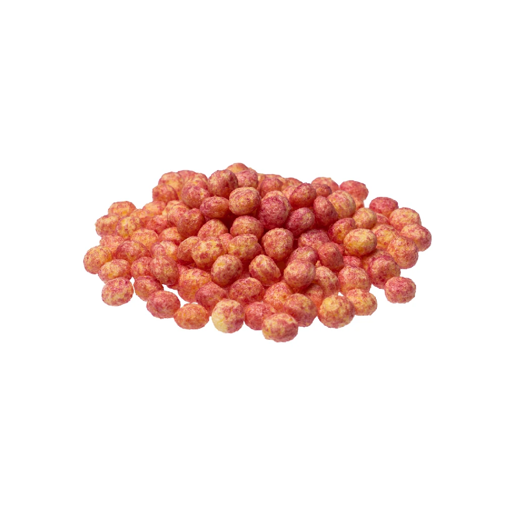 Клубничные шарики горячая Распродажа хрустящие сладкие хлопья для завтрака с клубникой из Турции