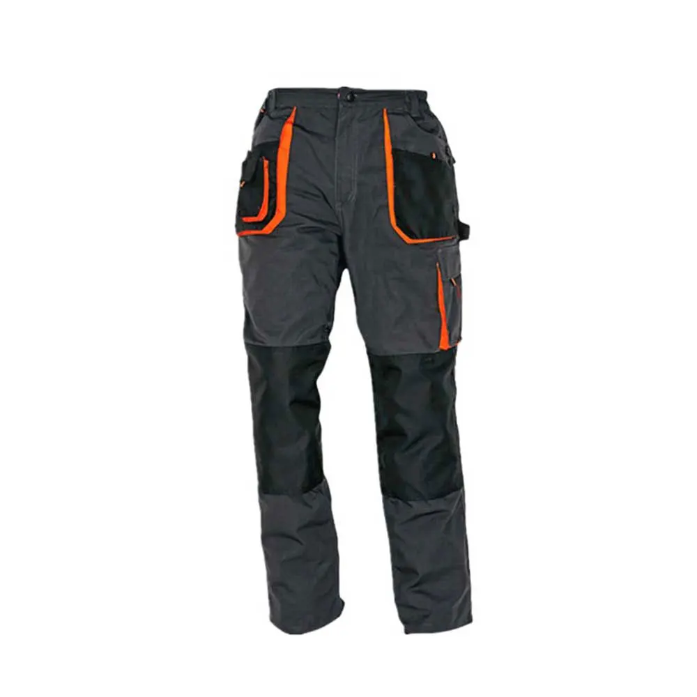 High Quality Workwear 3m Reflective Cargo Work Pants For Men