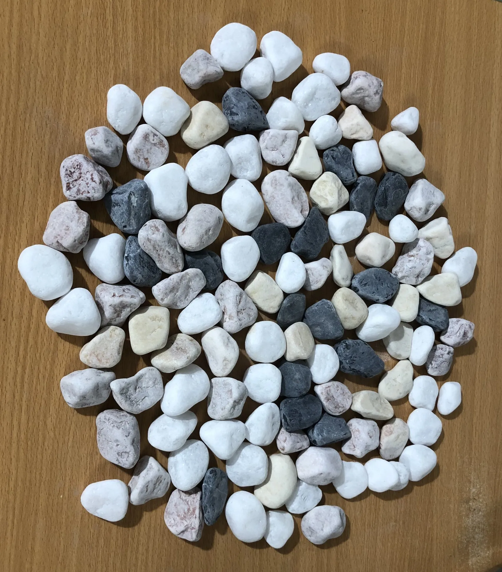 High-quality mixed colors pebbles for garden river stone pebbles landscape garden stone