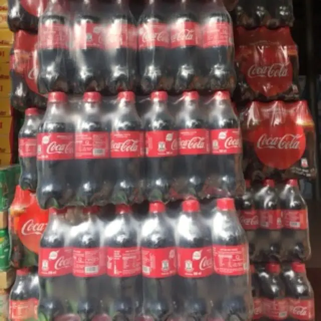 CocaCola soft drink bottle 390ml x 24
