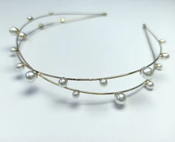 Hot sale cross stones metal headband