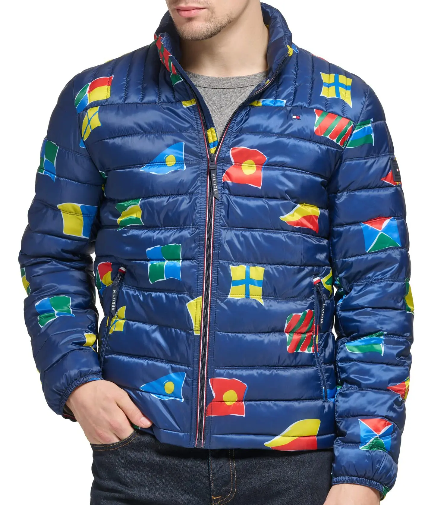 Hot Selling Outdoor Comfortable Winter Ski City Puffer Jacket Men Solid Customized Color Oversized Puffer Jacket for sale