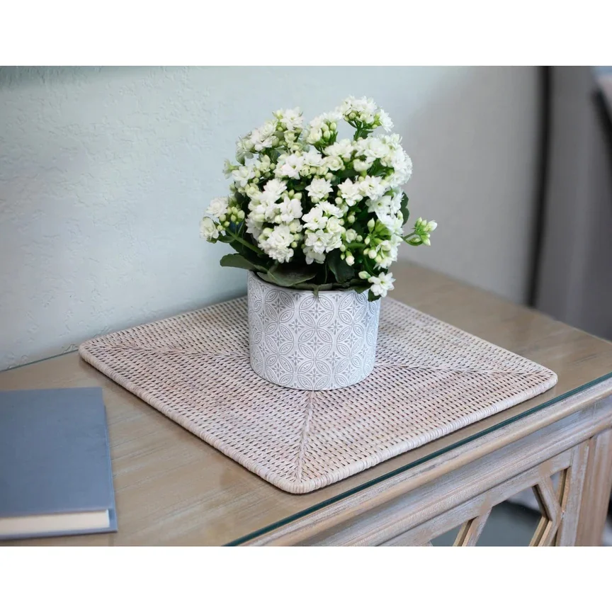 Best choice manufacture natural handmade home tableware placemat wholesale made in Viet Nam