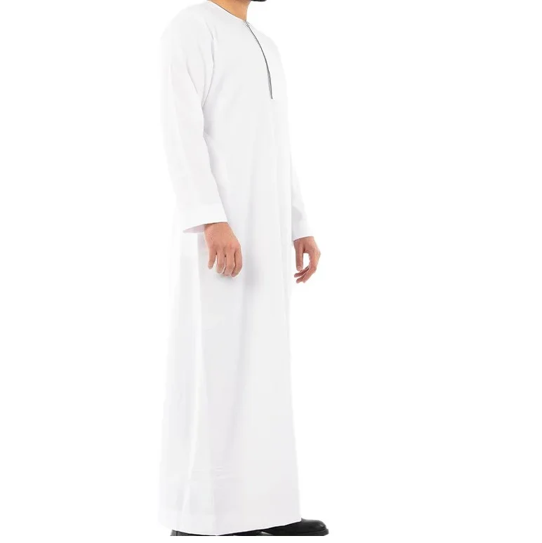 Wholesale High Quality Khamis Arab Islamic Most style fleece winter thobe Good Price thobe omani thobes cotton for men