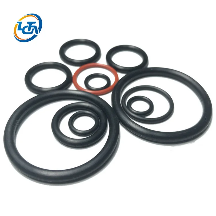 Various color and size flat rubber oring NBR HNBR rubber o-ring FFKM FKM NR EPDM Oring seals supplier