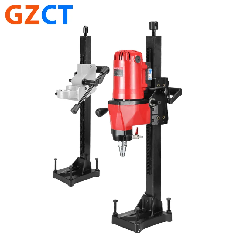 Hand/Vertical Drill Stand Lifteable Telescopic Strut Professional Hydraulic Ejector Rod with 42*42 4-Way Joint&Jack