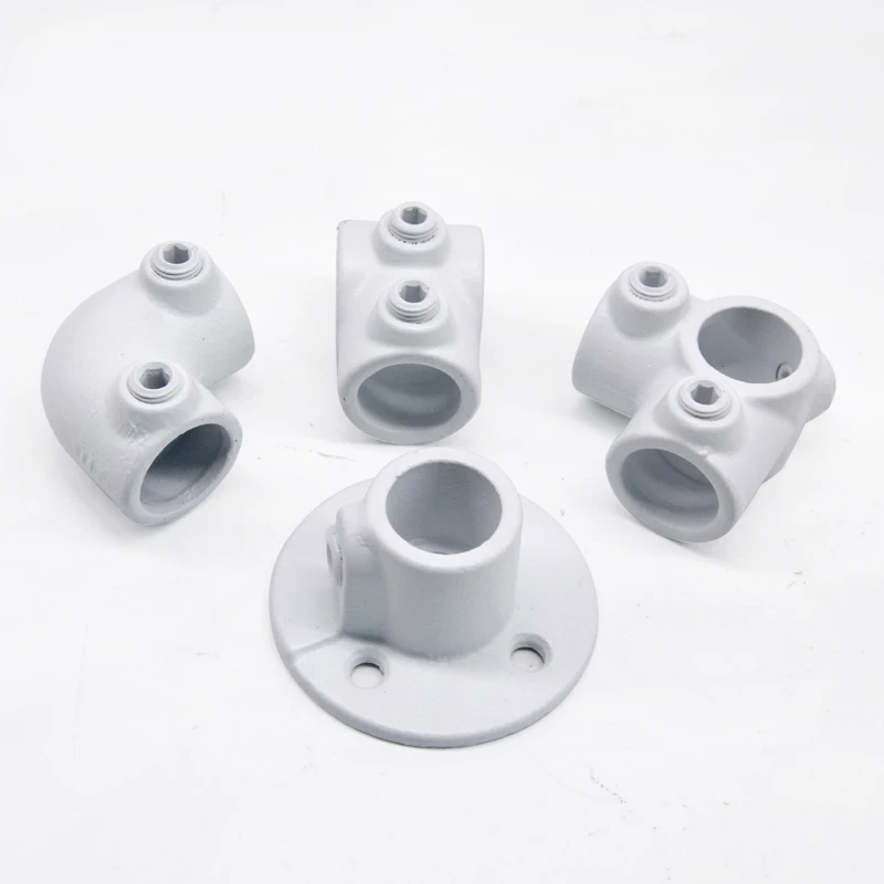 Safety Railings Allen Key Clamp Fittings for straight runs of 34mm/42mm and 48mm tube and clamps