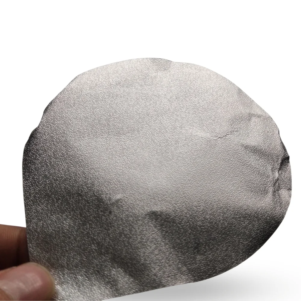 Крышка из алюминиевой фольги DAK75 диаметром 75 для упаковки продуктов (молочный продукт йогурт сыр лабни кремовый шоколад арахисовое масло)