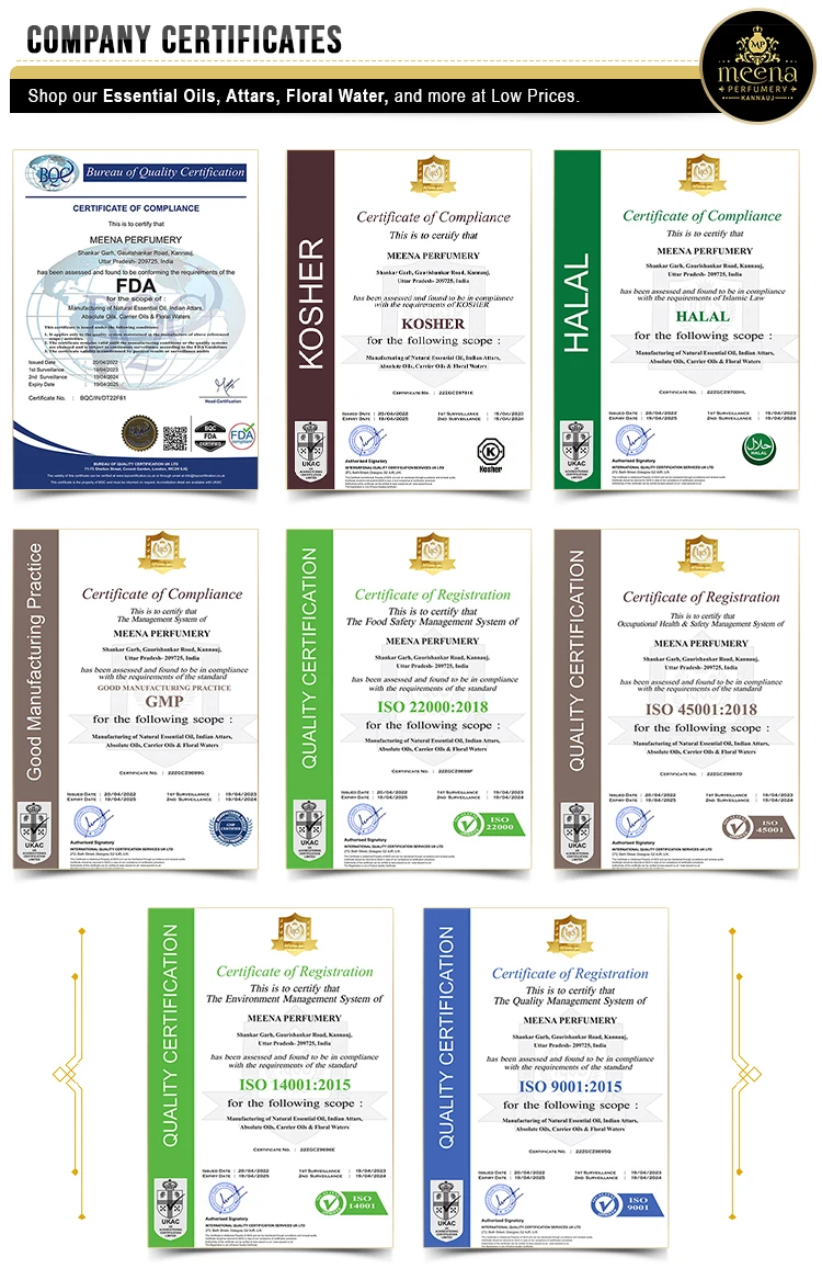 Certificates