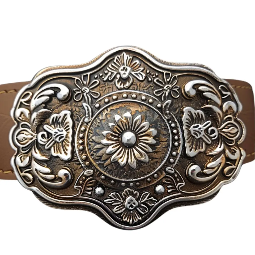 Personalized Metal Zinc Alloy Cowboy Belt Buckle Men
