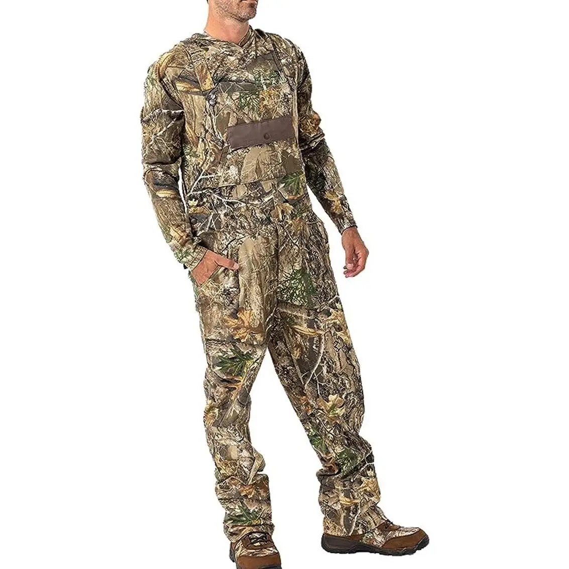 High Quality Disposable Fireproof Paintball Coverall Durable Breathable Jumpsuit in Woodland Camo for Training Team Club Sale