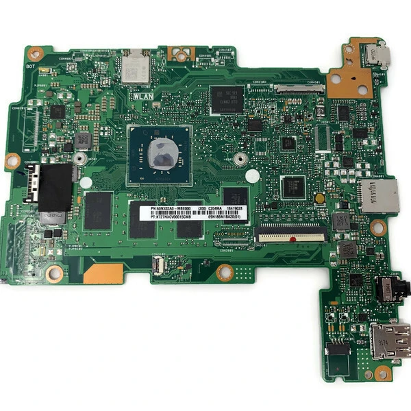 60NX02A0-MBE001 Laptop Mainboard for Asus Chromebook 11 C204E C204MA Systemboard 4GB RAM 16G Storage N4000 Processor Motherboard