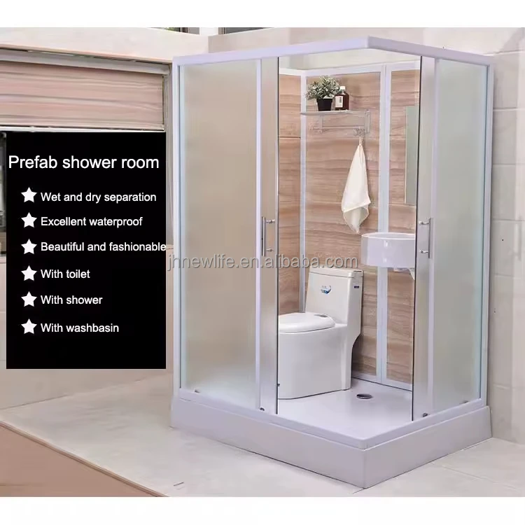 All in One Prefabricated Bathroom Integrated Bathroom Prefab Modular Bathroom
