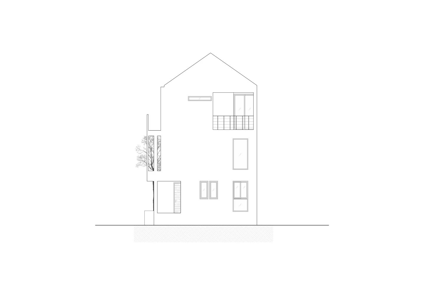 Sanhai Construction Drawings Villa Real estate architectural design house floor plans modern architecture 3d rendering interior