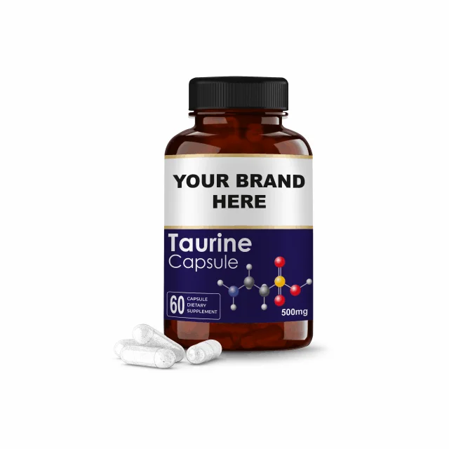 100 % Pure & Natural Taurine Capsules | Amino Acids Supplement | Dietary Supplements
