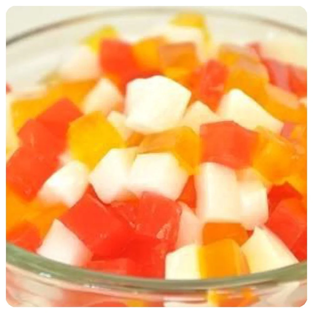 Ratio 1:10 Size 15x15x15mm dried Raw Nata De Coco Vietnam Coconut Jelly fruit drink snack from citric acid +84 979046580