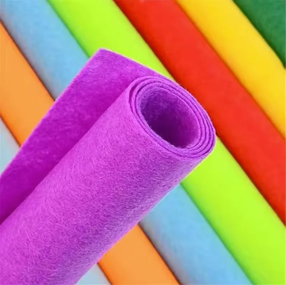 Customized Soft Eco-Friendly All Felting Tools are Optional Needle Punched Felts Non-Woven Waterproof Polyester Needle Felt