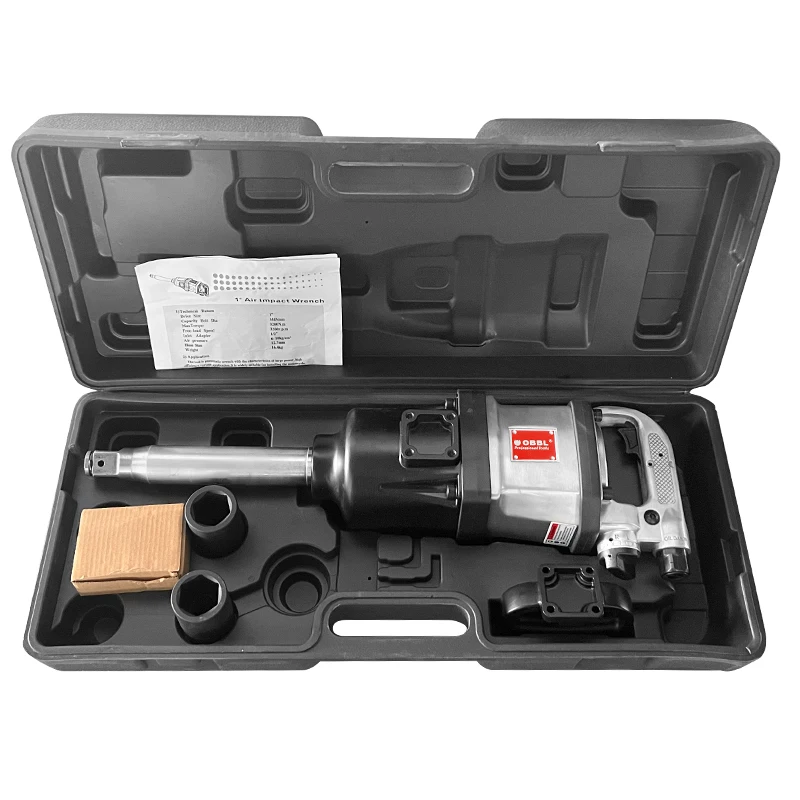 OBBL Pneumatic Impact Wrench Truck Tire Repair Long Shaft High Torque Pneumatic for Truck and Buses