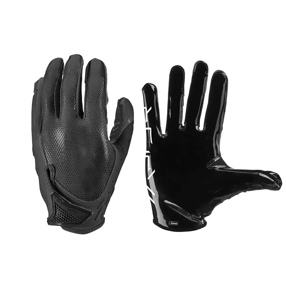 high quality american football super sticky palm receiver gloves professional training Rugby gloves
