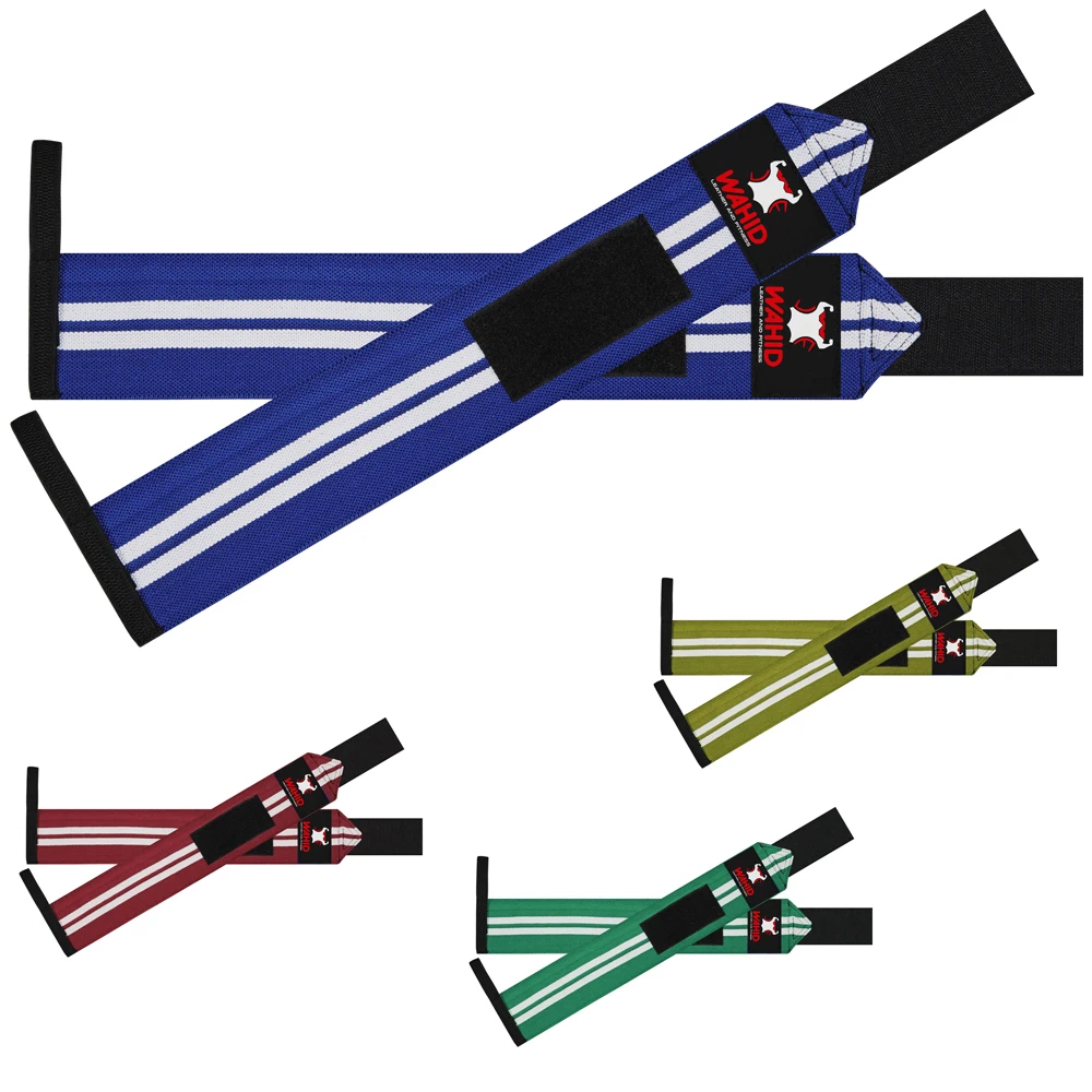 Best Selling Athletics Wrist Wraps 18 & 12 with Premium Quality and Two Straps for Weight Lifting Dips and Curls