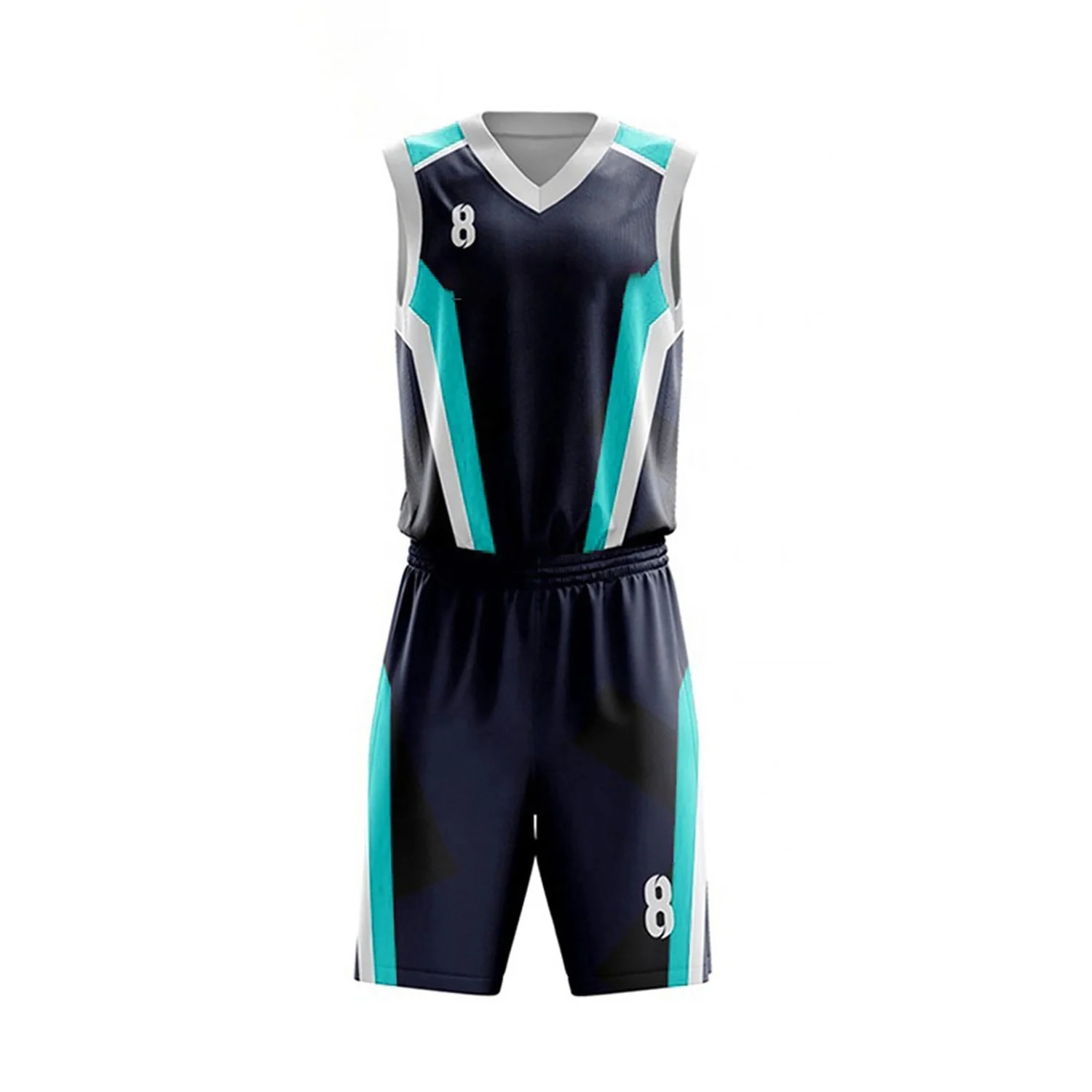 Sublimation Custom Basketball Jersey Uniform Quick-Drying Comfortable Basketball Wear Set Uniform