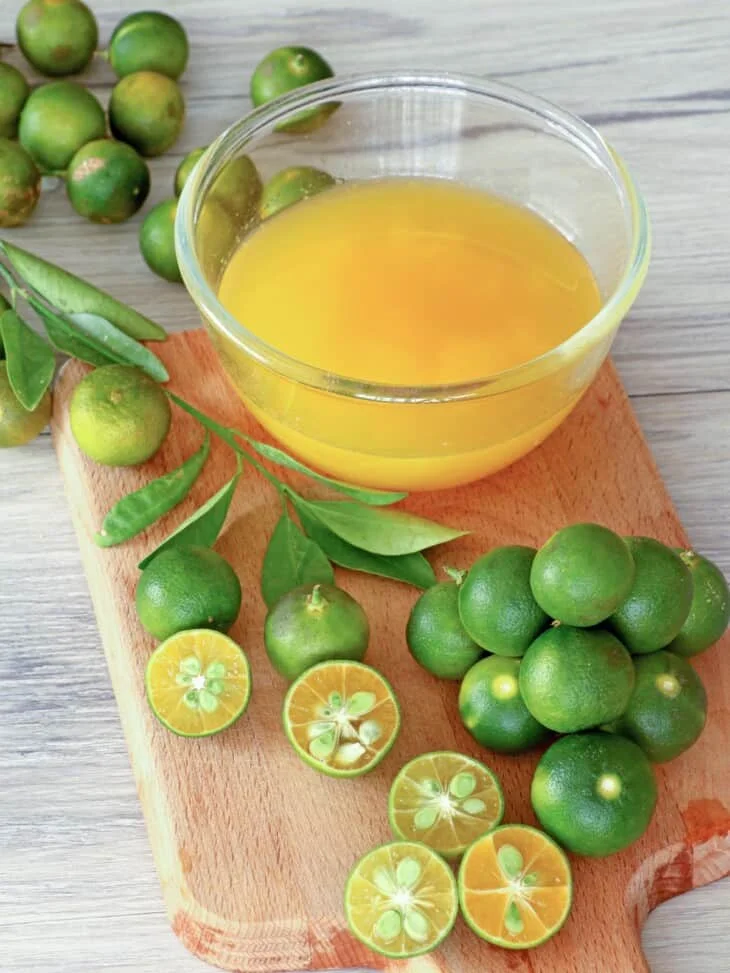 Aseptic Calamansi Puree Calamansi Concentrate Juice Bright floral aroma of unripened citrus Suitable for vegetarians and vegans