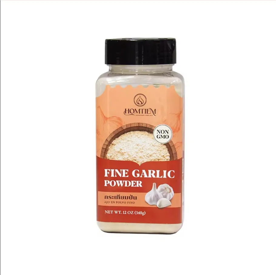 Homtiem Garlic Powder 12 Oz (340g) Vegan Gluten Free Non-GMO Non Synthetic 100% Pure Garlic Powder