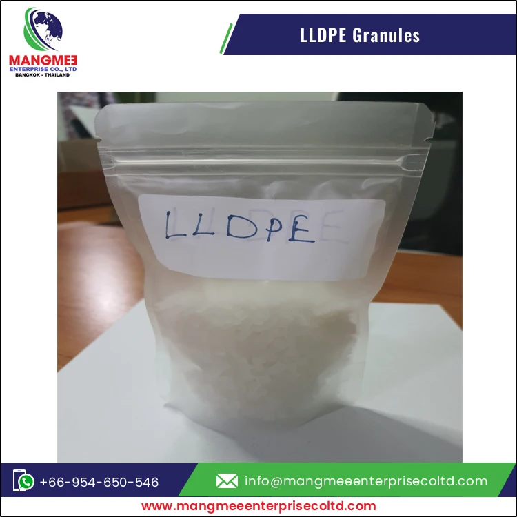 Film Grade General Plastic Raw Material Recycled LLDPE Granules from Thailand Origin Manufacturer & Exporter
