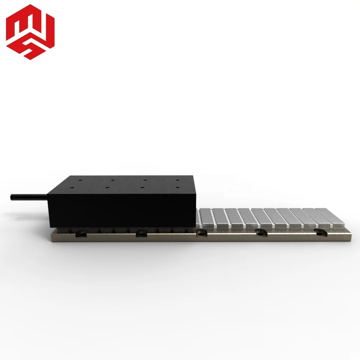 High speed flat iron core linear motor for Semiconductor