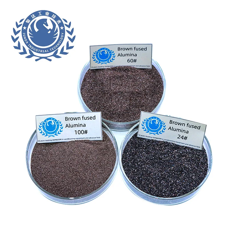 High quality brown fused alumina powder 12-320mesh blasting abrasive white brown black fused alumina Oxide