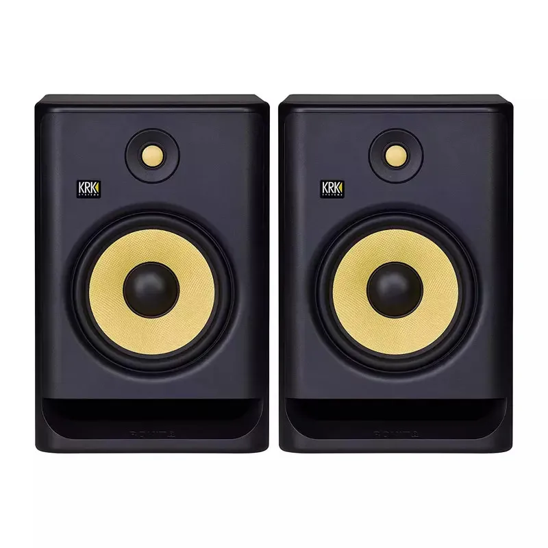 OFFER KRK ROKIT 8 G4 8' 2 Way Active Studio Monitor Kit (Pair, Black) Speaker Custom Speaker