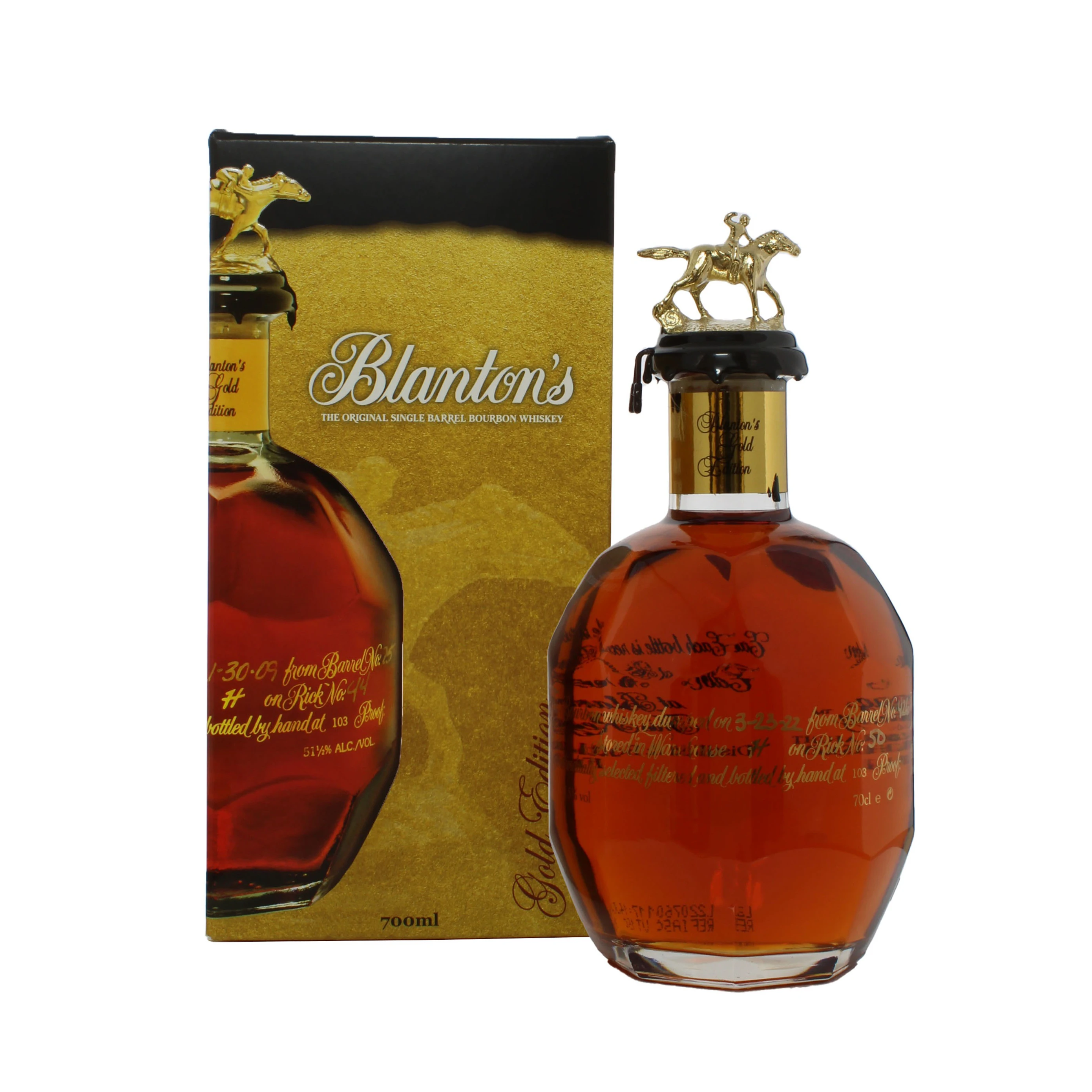Золотое издание Bourbon 700 мл виски Blanton для ценителей Бурбона ищущих насыщенный изысканный вкус