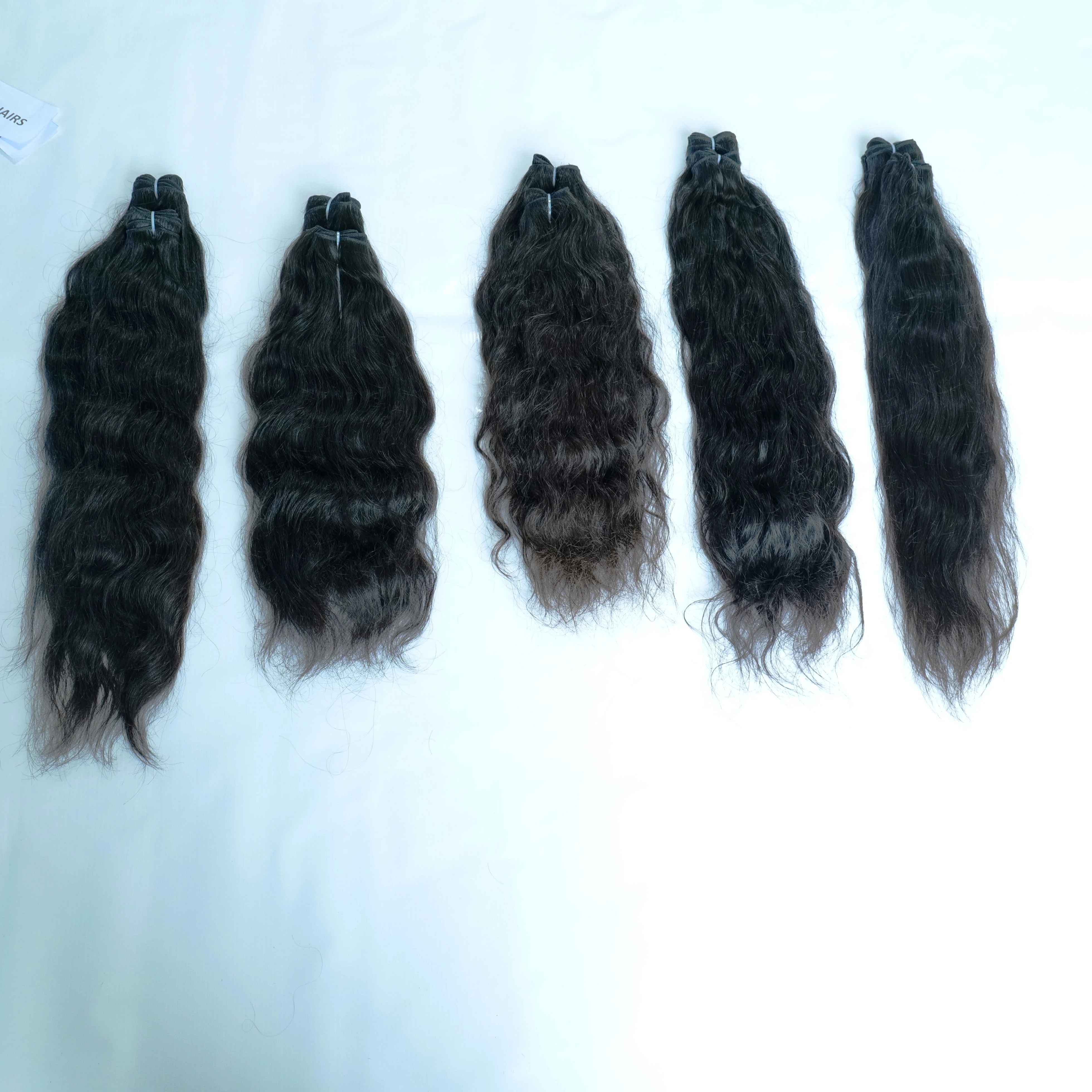 Machine double weft raw natural human hair Bundle Unprocessed Cuticle Aligned Virgin Cambodian Human Hair