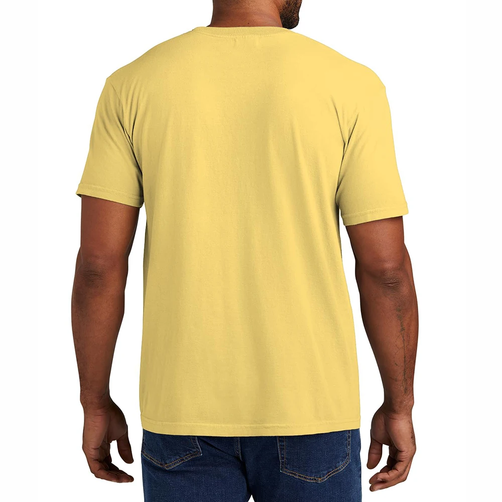 Мужская однотонная хлопковая Футболка большого размера