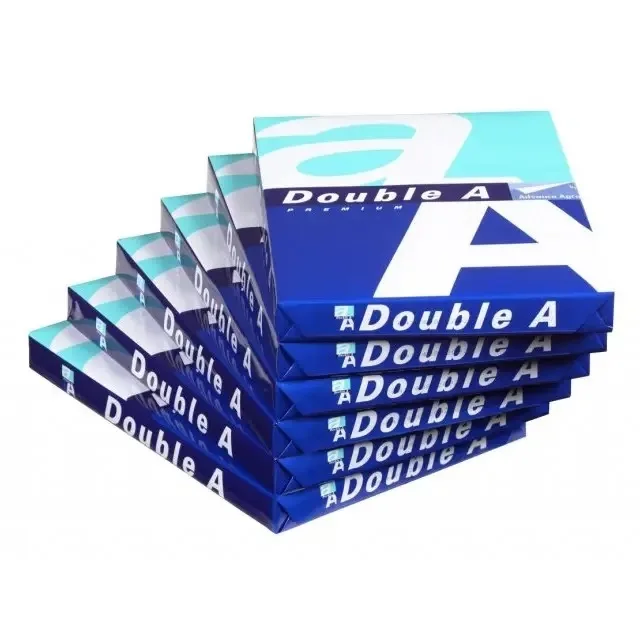High Quality Wholesale A4 Paper 80 gsm 75 gsm 70 gsm Printing Photocopy Copier 500 Ream Sheets Double Bond Office