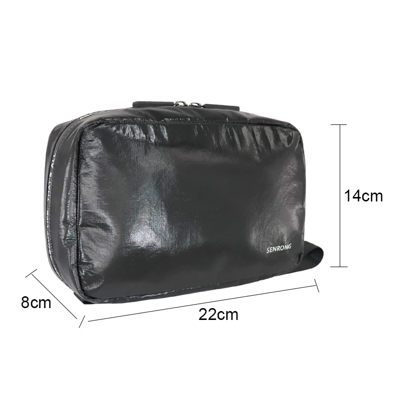 Portable Jewelry Organizer Travel Necklace Earrings Rings Storage PVC Material tyvek fabric Inspired Packaging