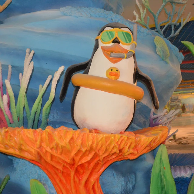 Finding Nemo Cute Fiberglass Cartoon Character Statue